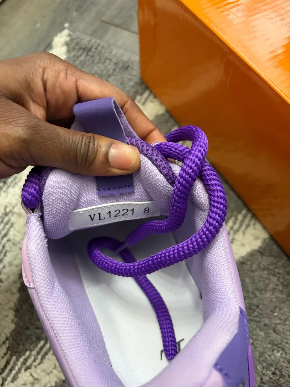 Purple Trainer Sneakers